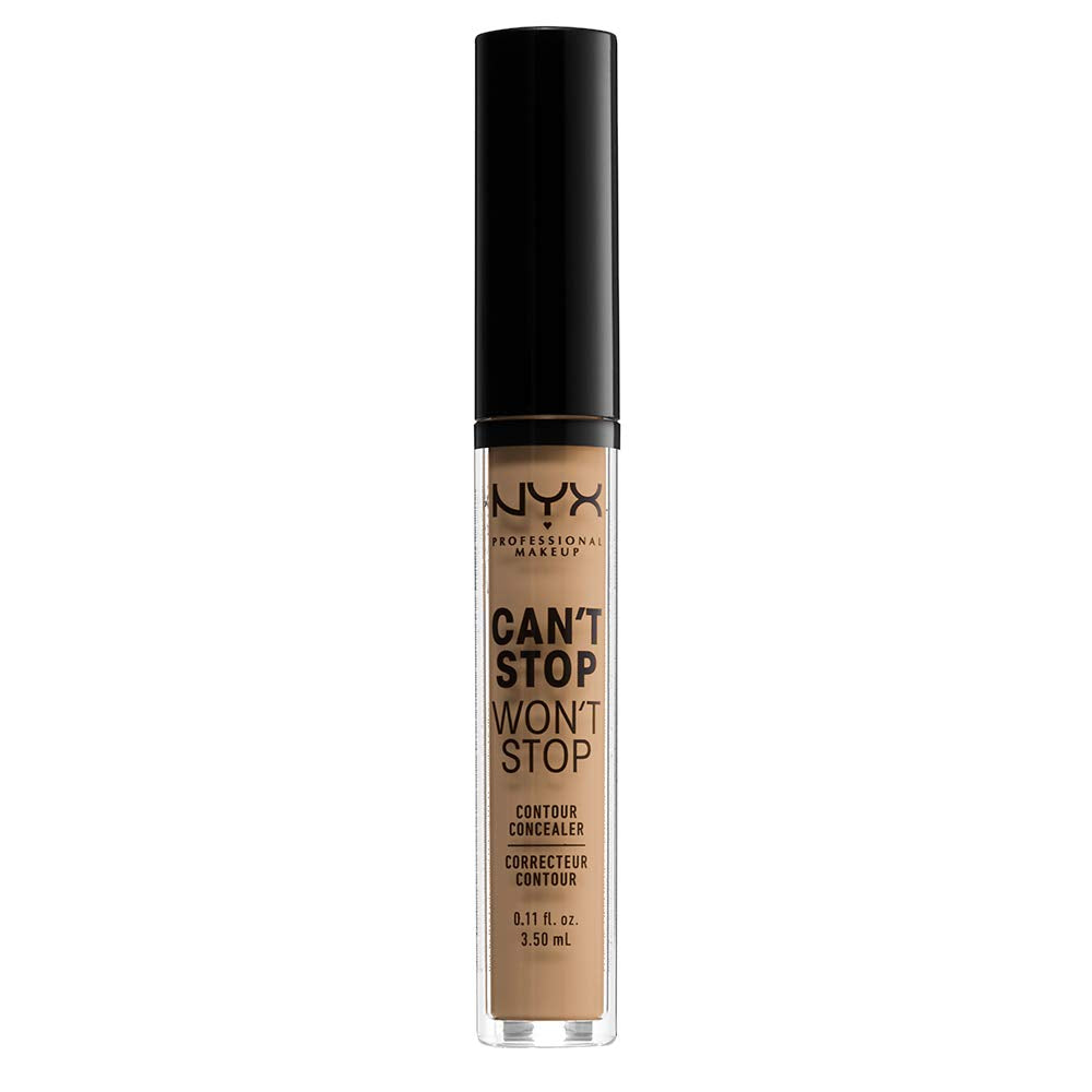 NYX PROFESSIONAL MAKEUP Can't Stop Won't Stop Full Coverage Concealer - Caramel (15), 3.5 ml 5