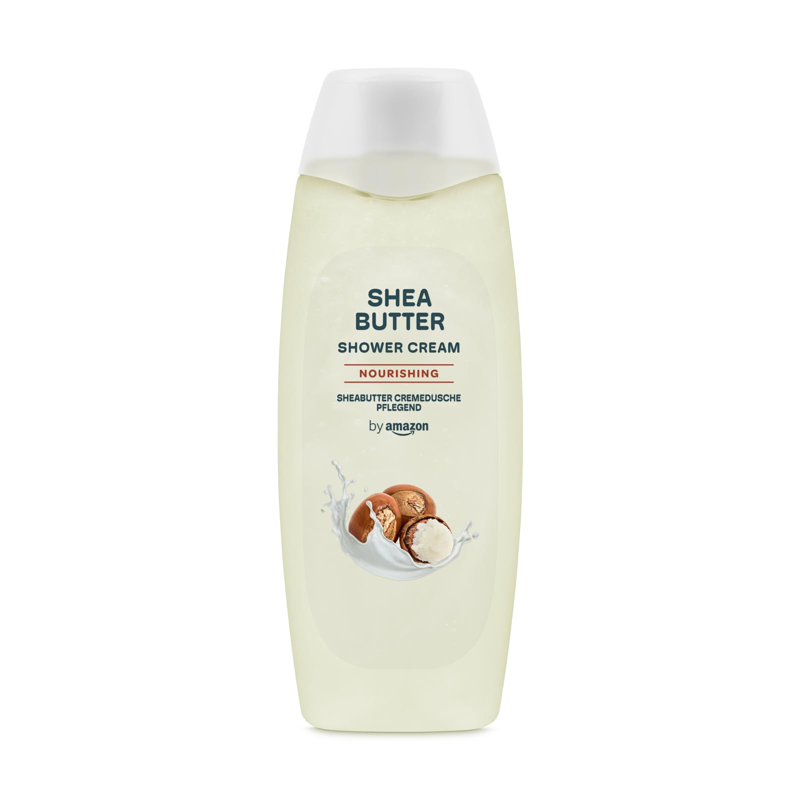 by Amazon Shea Butter Shower Gel Twin Pack - 2 x 500ml Moisturizing Body Wash