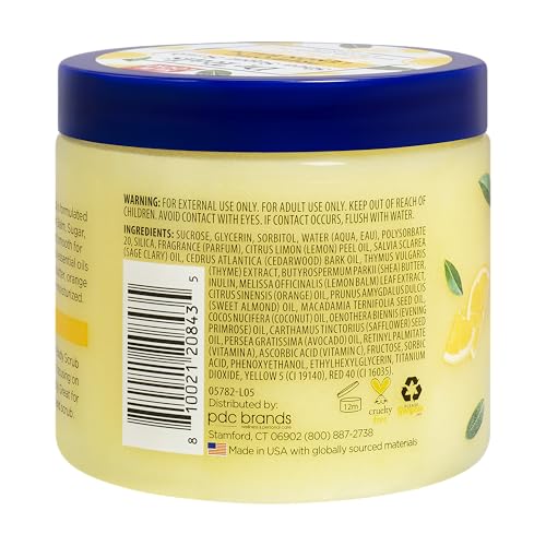 Dr Teal's Shea Sugar Body Scrub with Prebiotic Lemon Balm & Essential Oils 538Gm 3