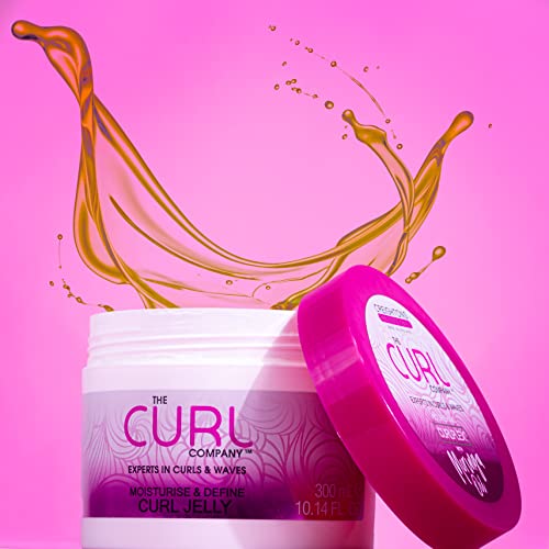 The Curl Company Moisturise & Define Curl Jelly for Hydration and Hold (300ml)