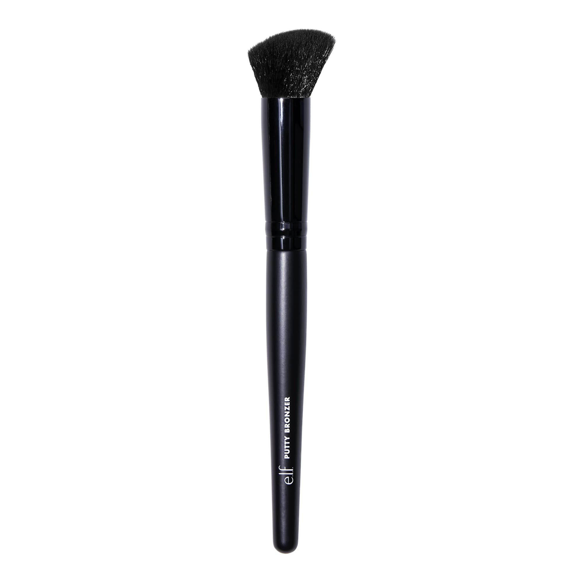 e.l.f. Putty Bronzer Brush - Angled Makeup Brush for Contour & Highlight