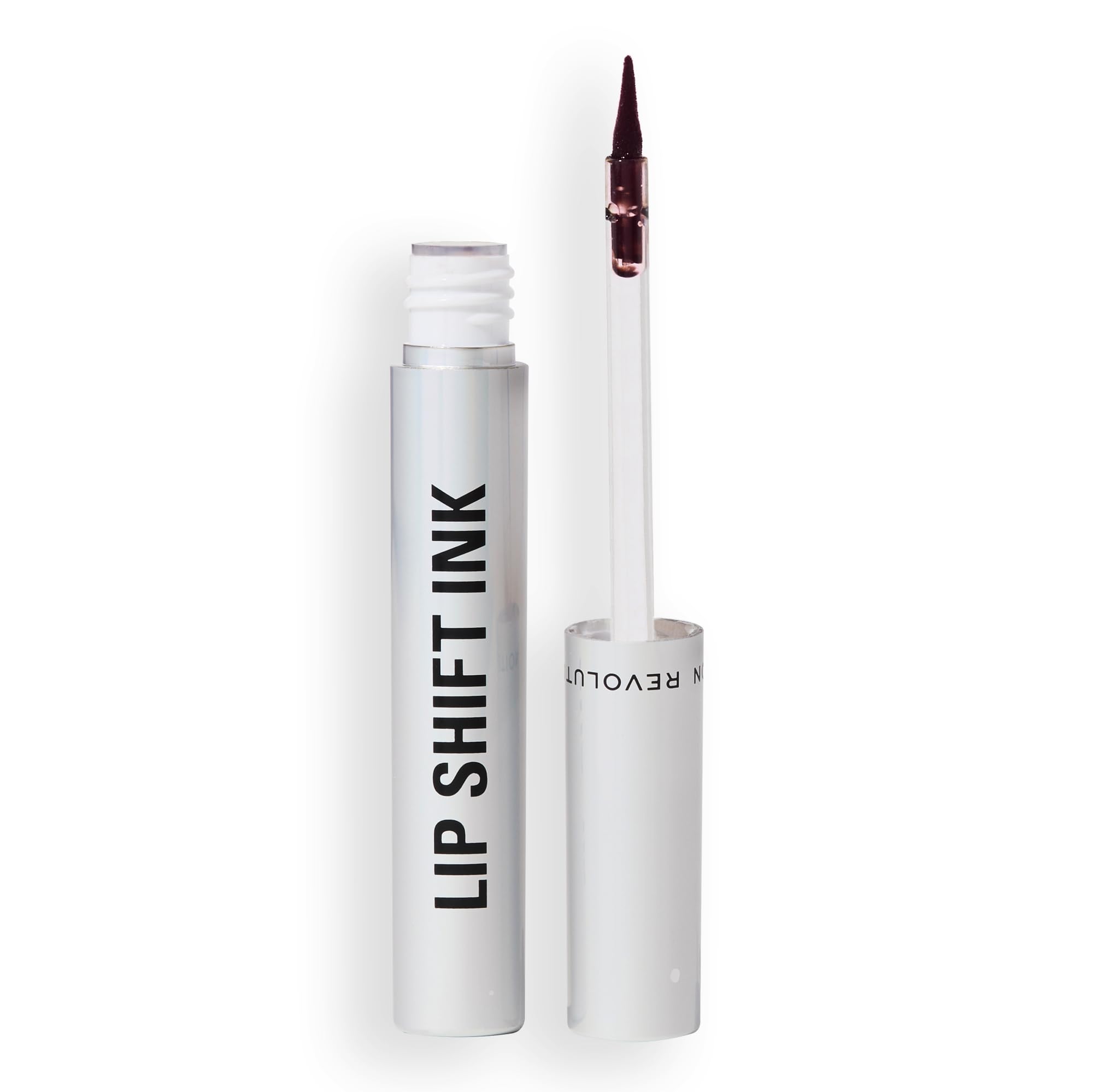 Revolution Lip Shift Peel Off Lip Liner Stain - Long-Lasting Matte Finish, Bitten Cherry, Vegan & Cruelty-Free