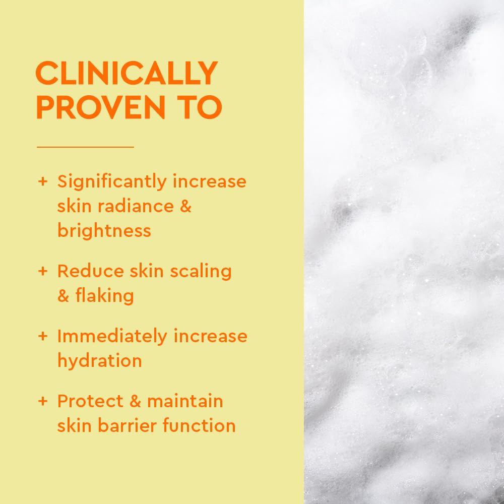 BYOMA Brightening Body Wash (400ml) Behandelt fahle und dehydrierte Haut, gleicht die Hautbarriere mit Niacinamid und Azelainsäure aus und repariert sie - hellt den Hautton auf und sorgt für einen ebenmäßigen Teint