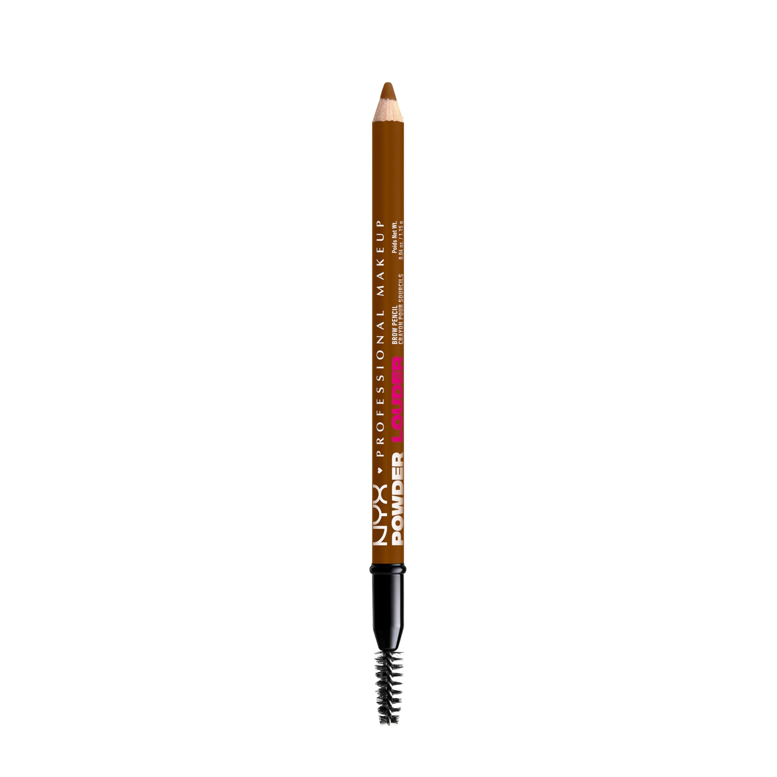 NYX Professional Makeup Powder Louder Brow Pencil - Buildable Shades with Thickening Micro-Fibres