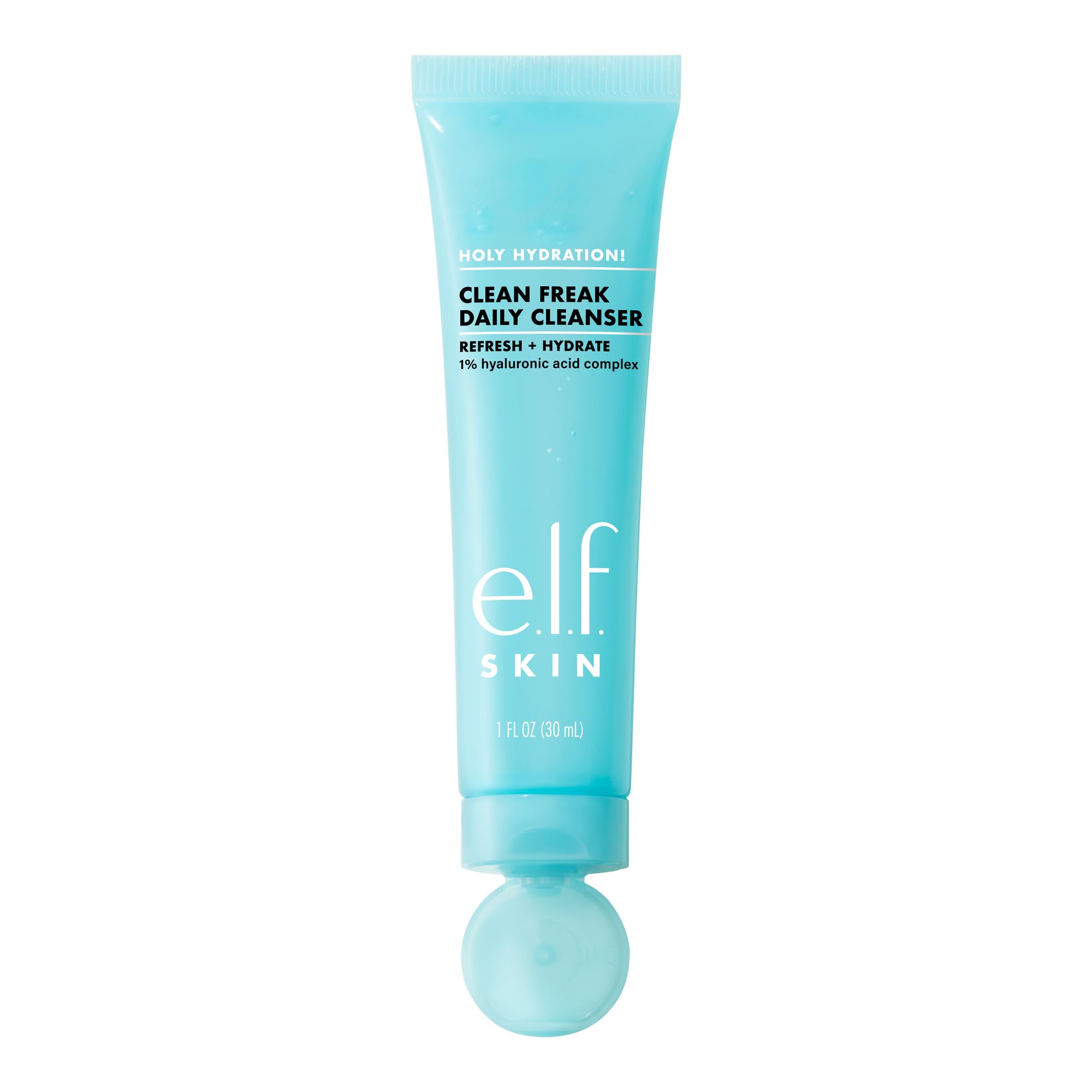 e.l.f. SKIN Holy Hydration! Clean Freak Daily Cleanser Gel with Hyaluronic Acid 7