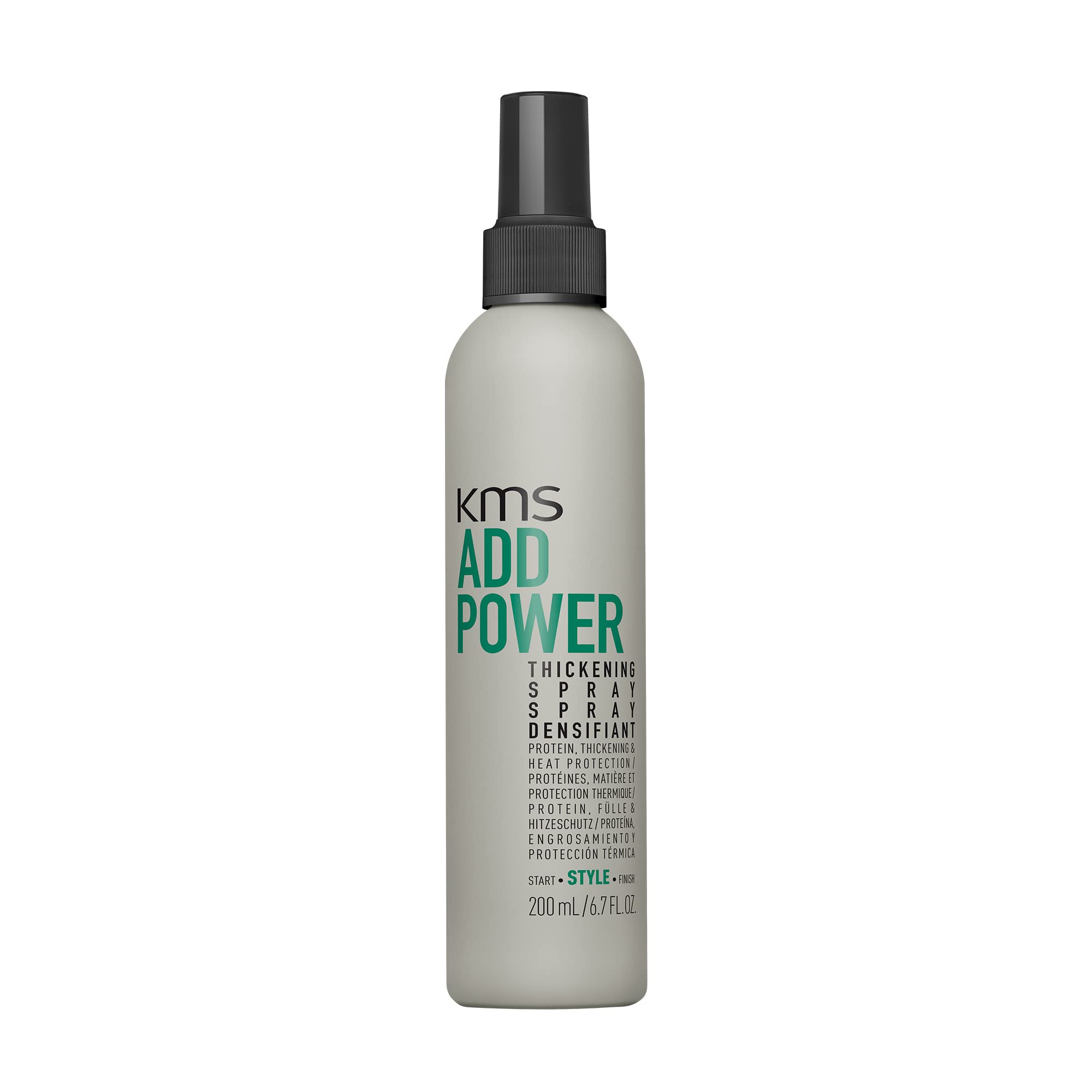 KMS Add Power Thickening Spray with Heat Protection for Fine Hair, 200ml