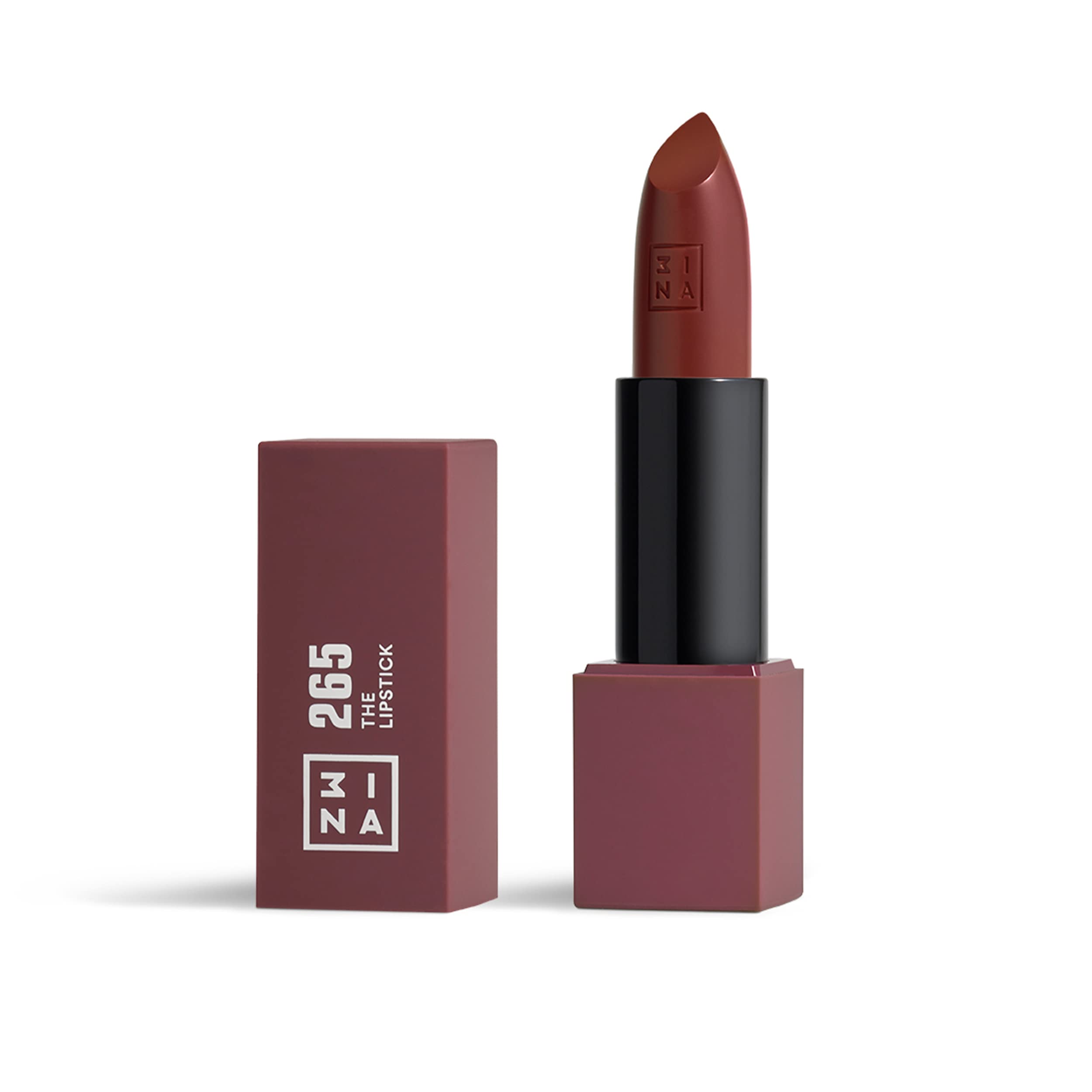 3INA MAKEUP The Lipstick 265 - Long Lasting Matte Creamy Lip Colour with Vitamin E & Shea Butter