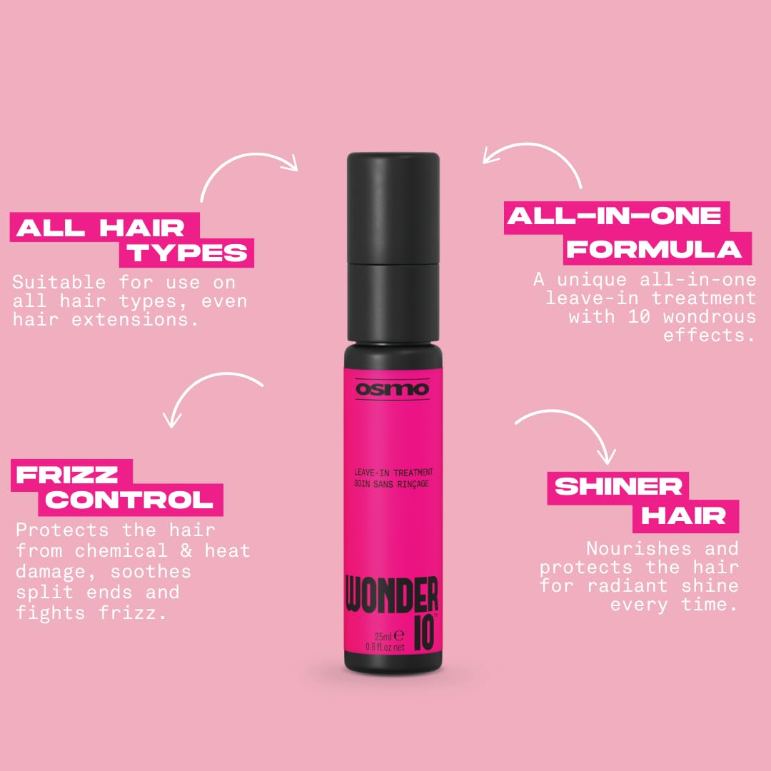 OSMO Wonder 10 Mini Intensive Leave-in Treatment for Dry, Damaged & Coloured Hair