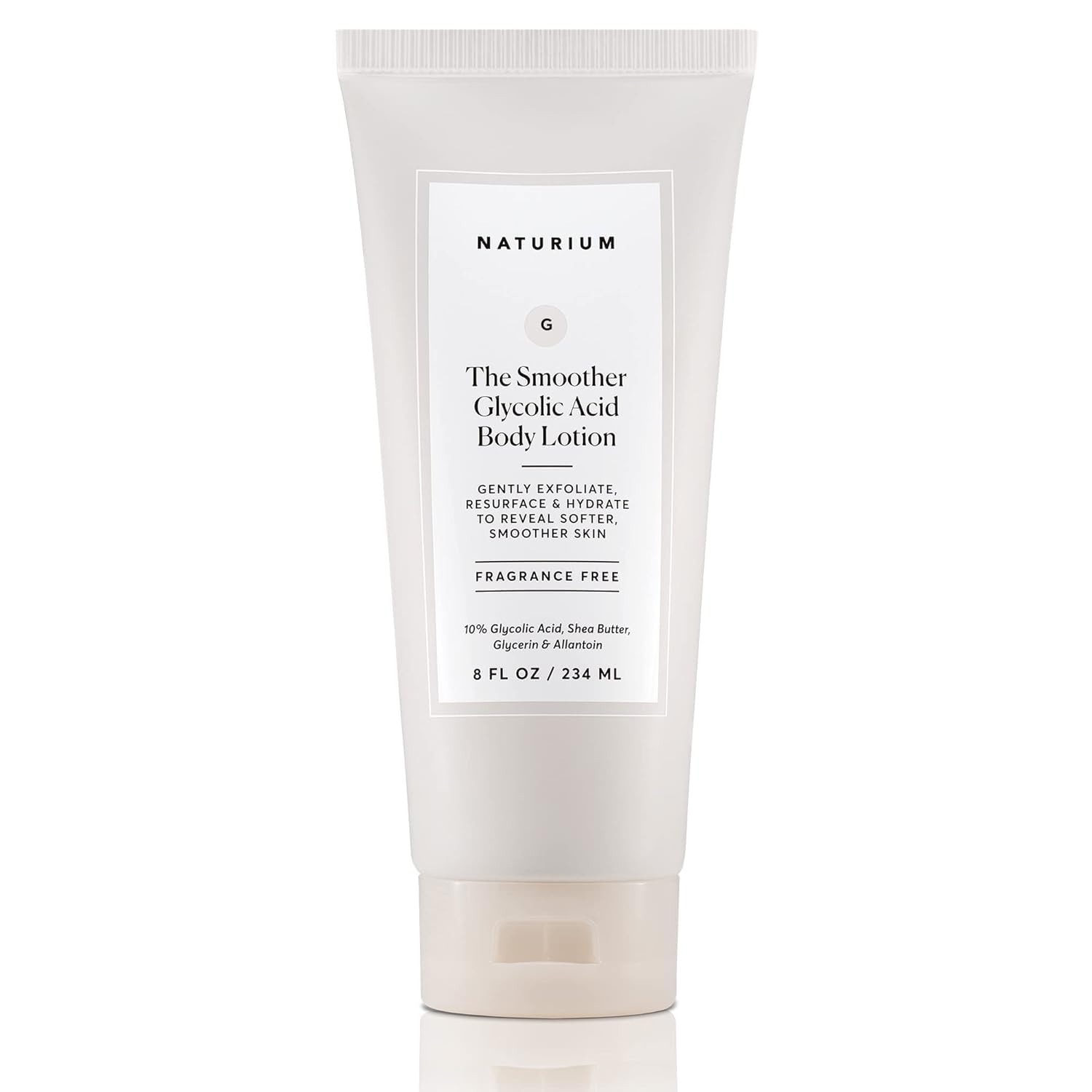 Naturium The Smoother Glycolic Acid Body Lotion - 10% Glycolic Acid for Resurfacing & Exfoliation | 16.9 FL OZ 1