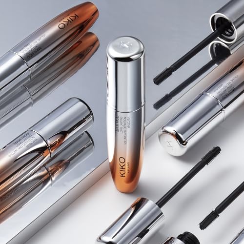 KIKO Milano Maxi Mod Volume & Definition Mascara | 10-Hour Long-Lasting Intense Black 11