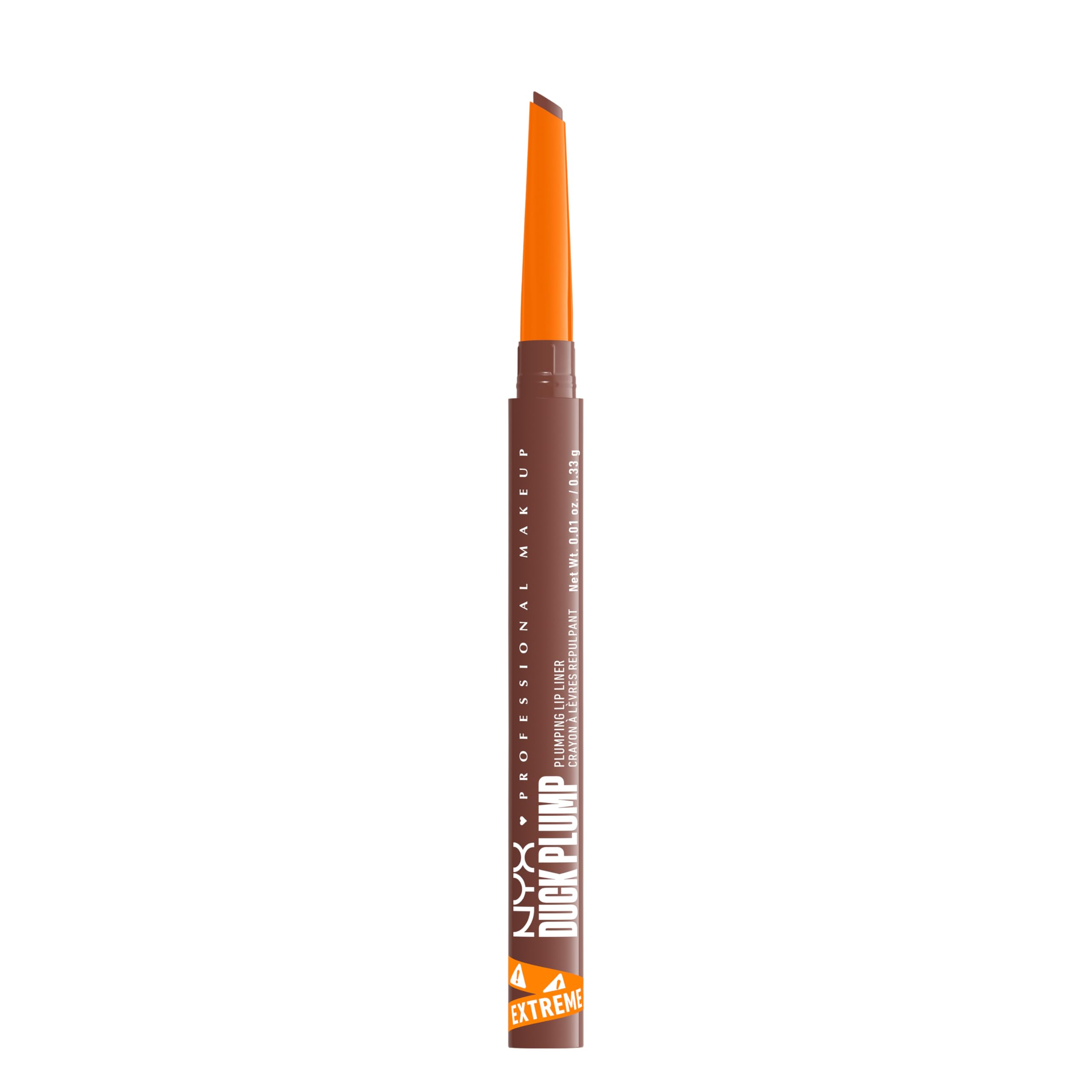 NYX Professional Makeup Duck Plump Plumping Lip Liner - Up To 10 HR Wear, Matte Finish, Subtle Touch