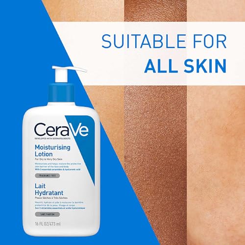 CeraVe Moisturising Lotion for Dry to Very Dry Skin with Hyaluronic Acid 473 ml 10