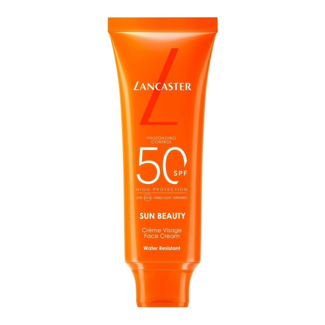 Lancaster Sun Beauty Face Cream SPF50 Photoaging Control Broad Spectrum Protection 50ml