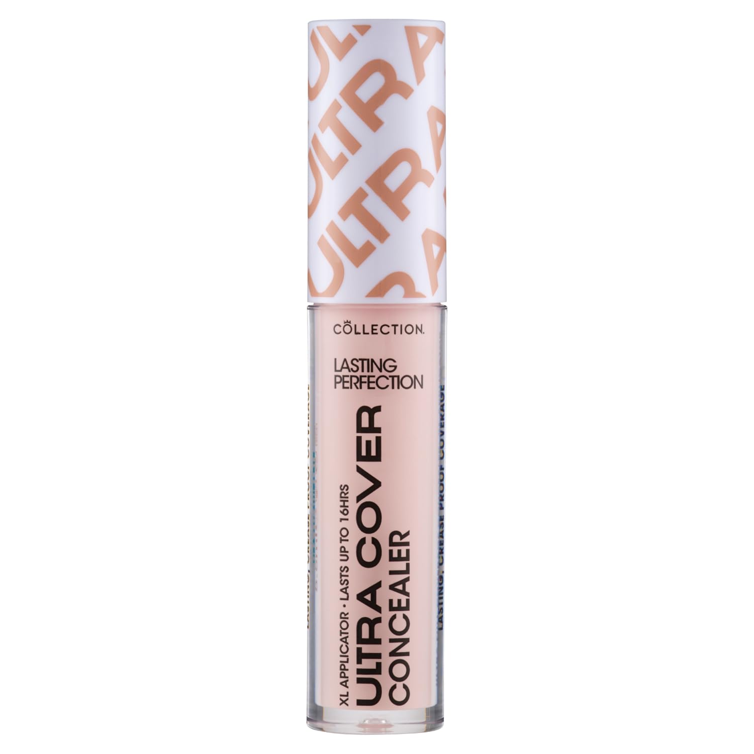 Collection Lasting Perfection Ultra Cover Concealer, Porcelain Cool, Up to 16hr Wear, XL Applicator