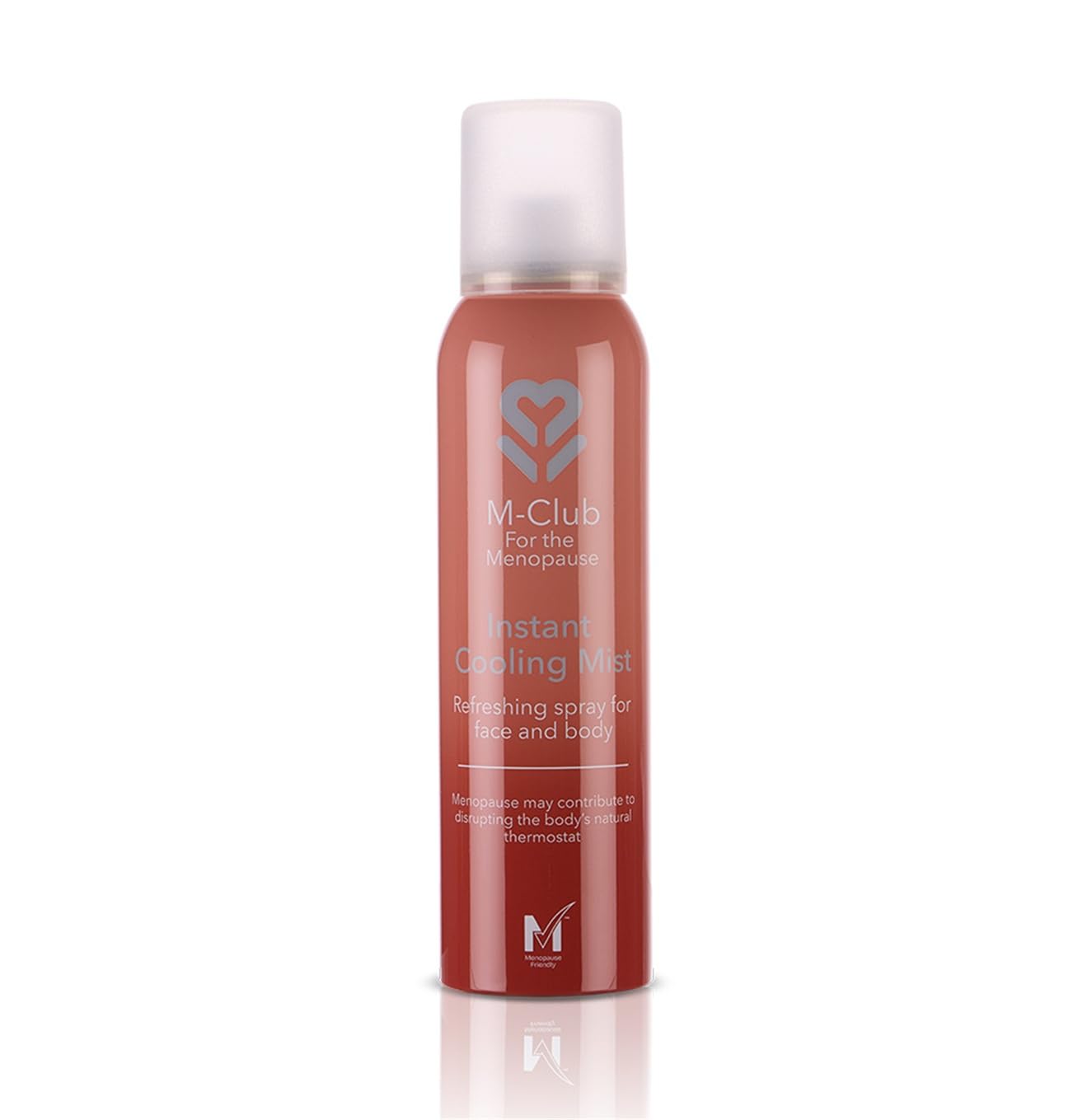 M-Club Instant Cooling Spray for Face & Body 150ml - Alcohol-Free Hydrating Mist for Hot Flushes