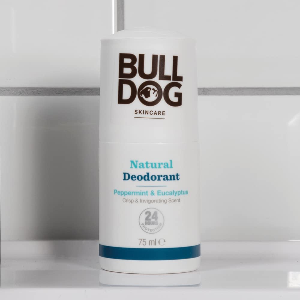 BULLDOG SKINCARE Peppermint and Eucalyptus Roll On Natural Deodorant for 24H Protection 6
