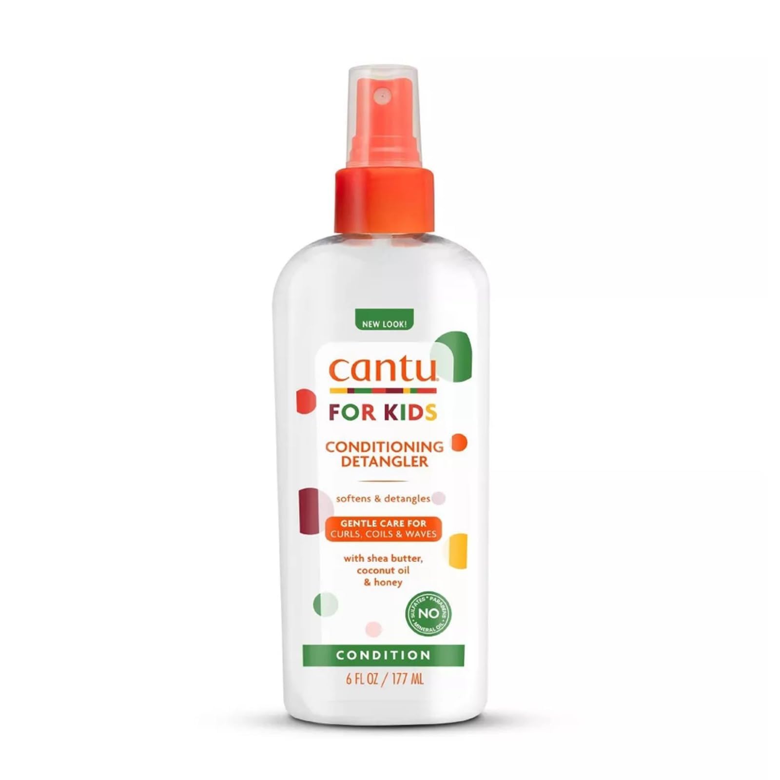 Cantu Conditioning Detangler for Kids with Shea Butter, Coconut Oil & Honey (177 ml)