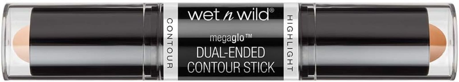 wet n wild MegaGlo Dual-Ended Contour Stick - Light Medium for Defining and Illuminating