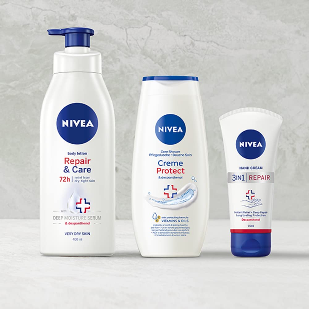 NIVEA Creme Protect Shower Cream Gel 250 ml Moisturising with Dexpanthenol 5