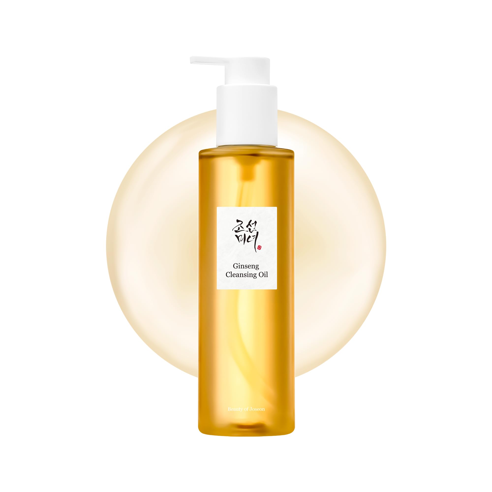 Beauty of Joseon Ginseng Cleansing Oil for Waterproof Makeup Removal and Deep Pore Cleansing