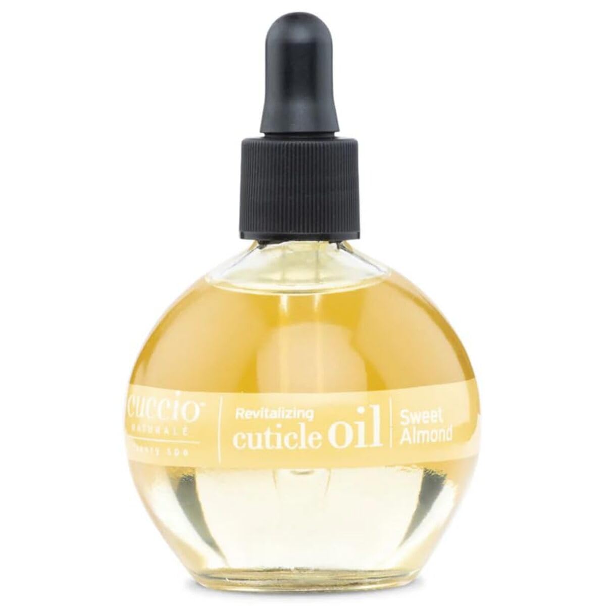 Cuccio Naturale Sweet Almond Cuticle Oil, 75ml - Hydrating Nail Repair & Growth Treatment