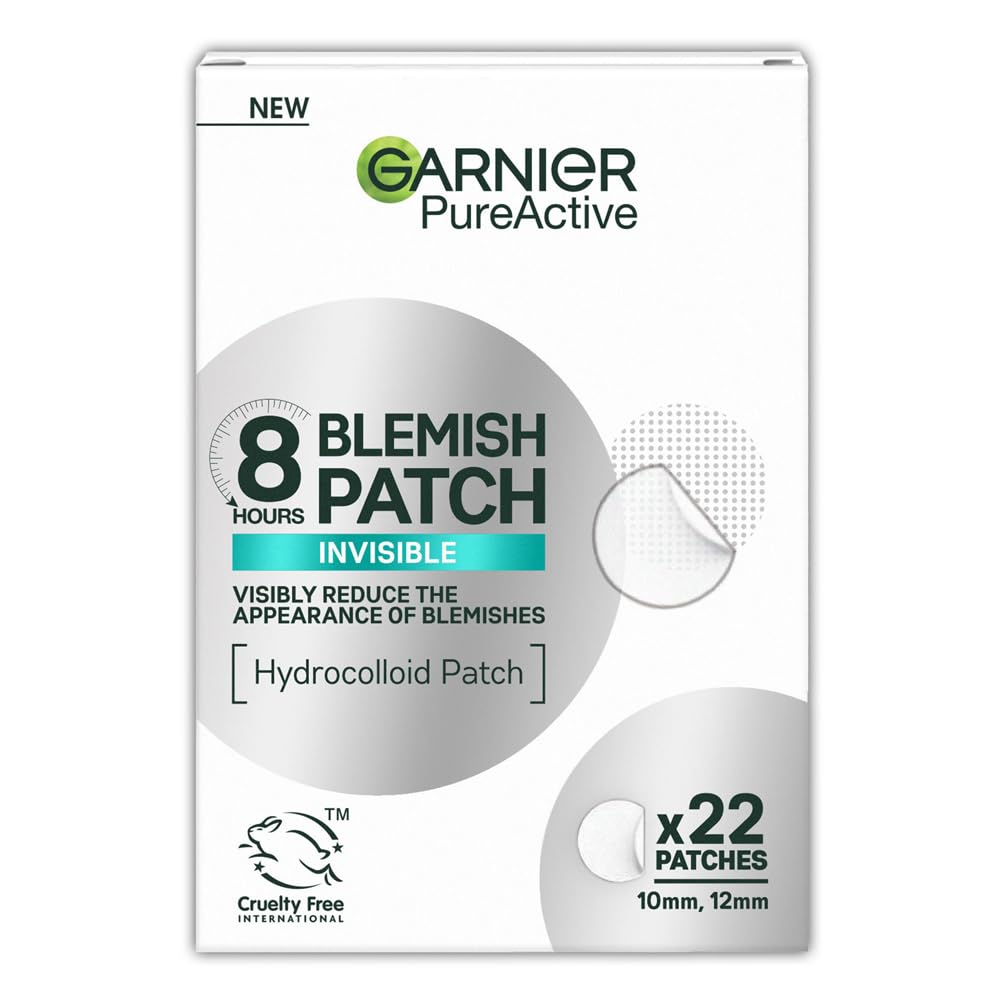Garnier Blemish Patches: Ultra-thin Hydrocolloid Patches to Reduce Spots in 8 Hours