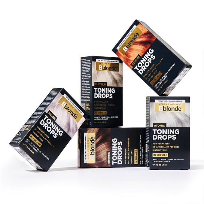 Jerome Russell Bblonde Kupferton-Tropfen – Nicht-permanenter Haartöner, frischt die Kupferhaarfarbe auf und erhält sie, einfach unter der Dusche mit Shampoo oder Spülung hinzufügen, 50 Anwendungen 4