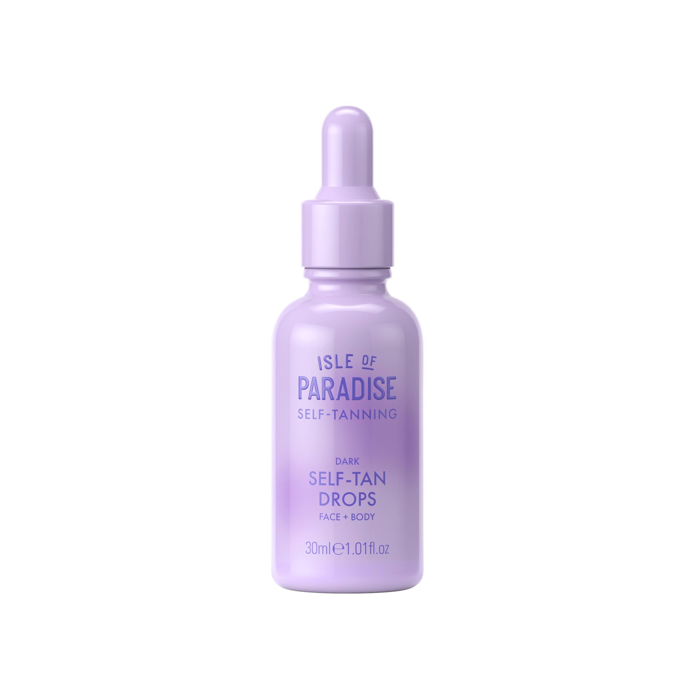 Isle of Paradise Dark Self Tanning Drops for Face & Body with Niacinamide & Vitamin C
