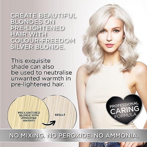 Knight & Wilson Colour Freedom Gloss Pro Silver Blonde Semi-Permanent Hair Colour Mask 150ml