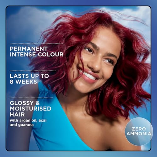 Clairol Nice N Easy Permanent Bold Hair Dye 6.64 Purple Berry Zero Ammonia 4