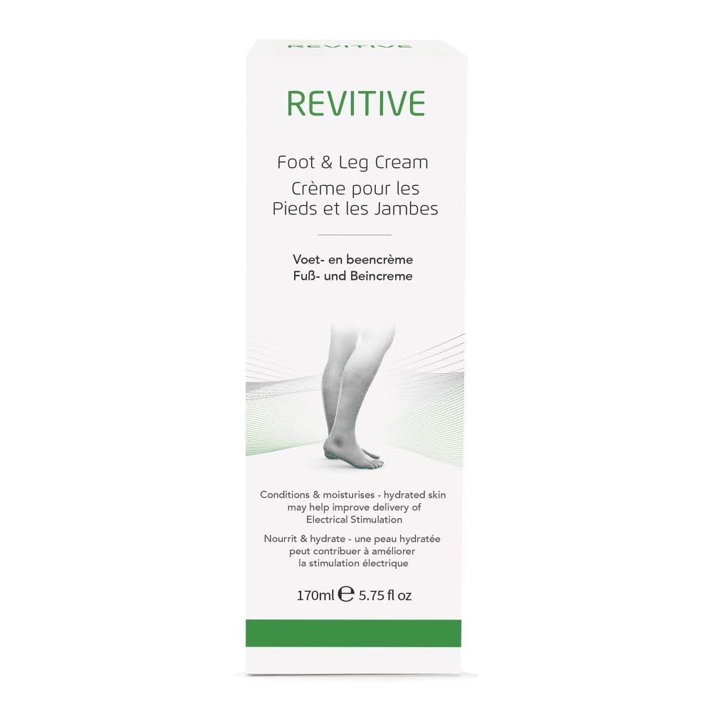 Revitive Foot and Leg Cream for Moisturizing and Conductivity Enhancement 170ml