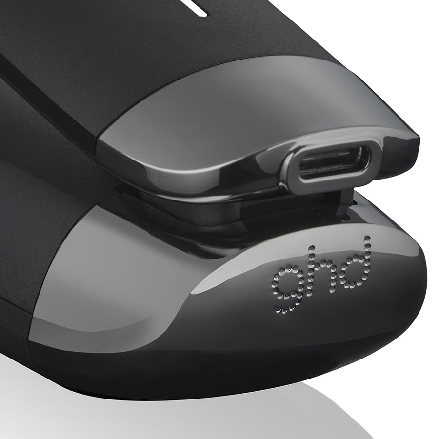 ghd Unplugged Cordless Hair Straightener, Black, On The Go Styling, 65% More Shine 7