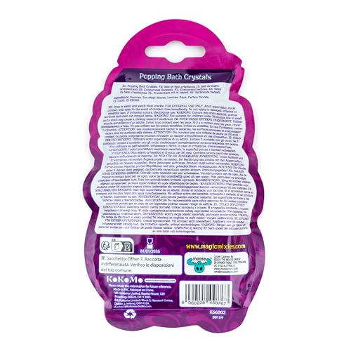 Kokomo Magic Mixies Mixling Popping Bath Crystals - 50g Vegan Bath Salts for Kids 3