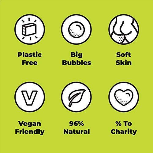 Duschblöcke, feste Duschgels, gemischt, 6er-Pack – plastikfrei &amp; vegan 9