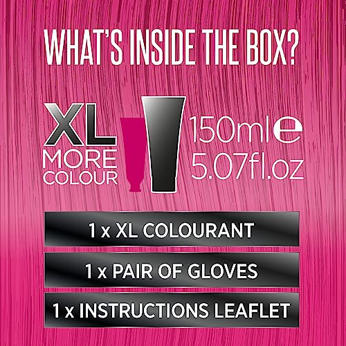 Knight &amp; Wilson Colour-Freedom 150ml Pink Pizazz Semi-Permanente Haarfarbe - Ultra-Brillante, vegane Farbmaske mit Glanzverstärker-Komplex - Ammoniakfreie Farbe, hält bis zu 6-10 Haarwäschen 7