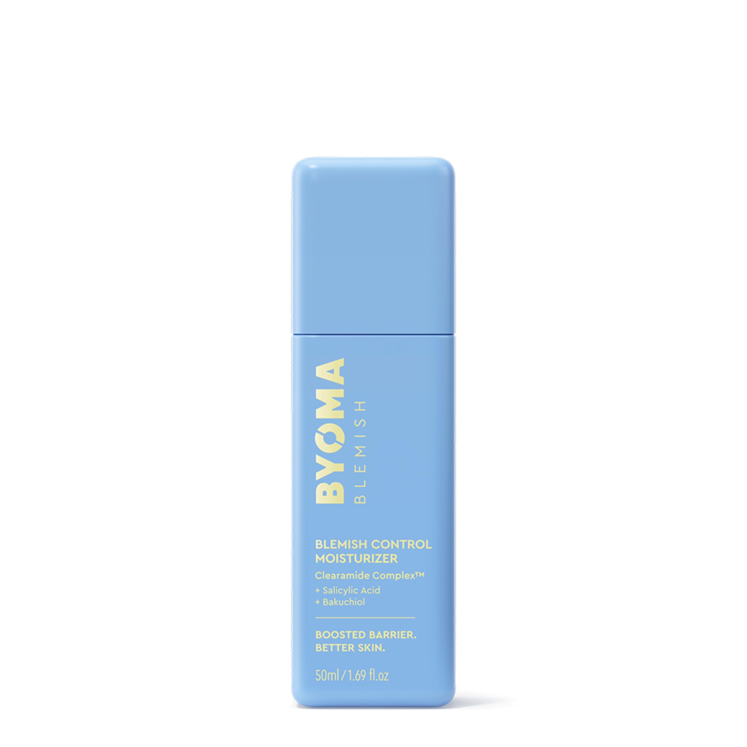 BYOMA Blemish Control Moisturiser 50ml with Salicylic Acid for Acne-Prone Skin