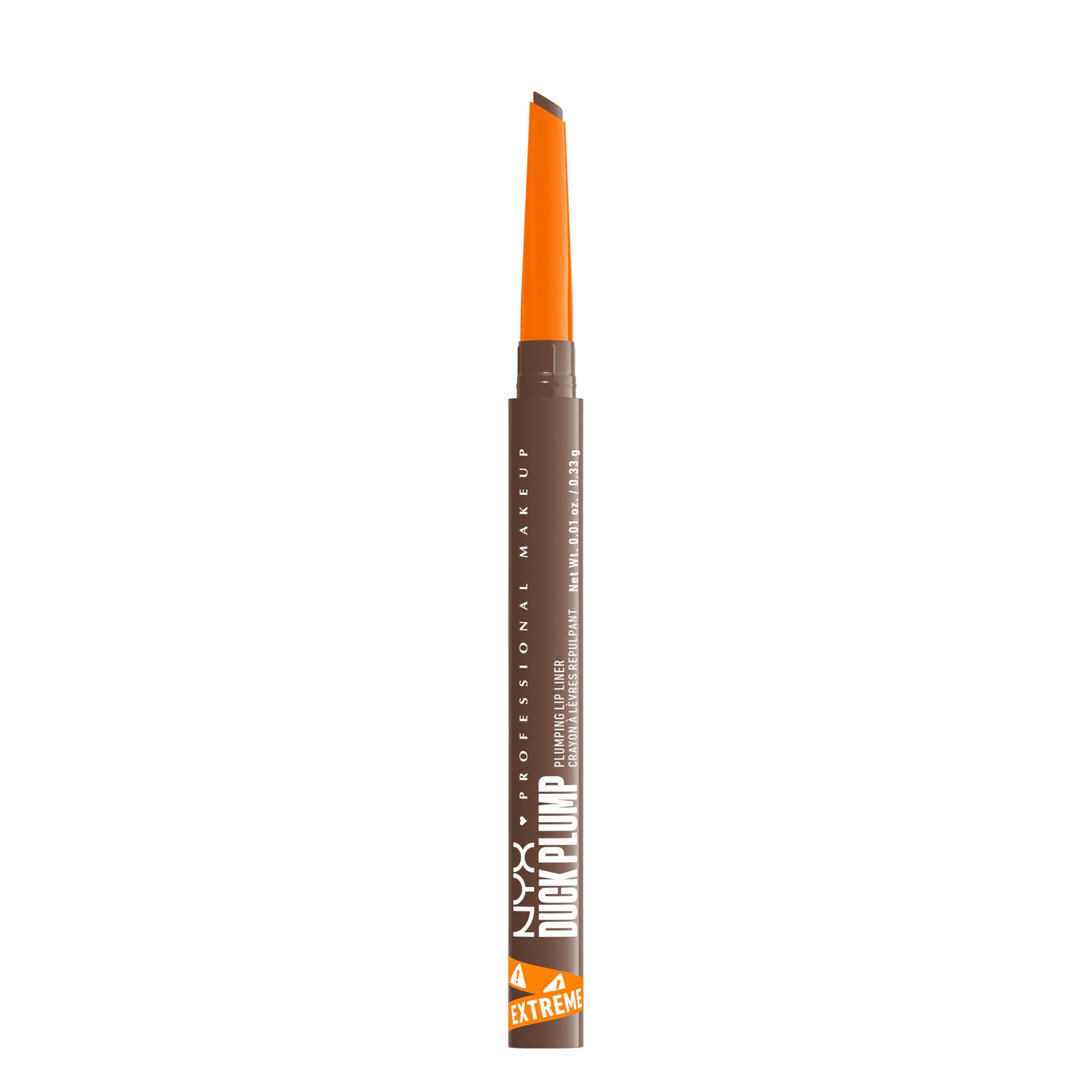 NYX Professional Makeup Duck Plump Plumping Lip Liner - Touch Up Taupe - Matte Finish, Up To 10 HR Wear