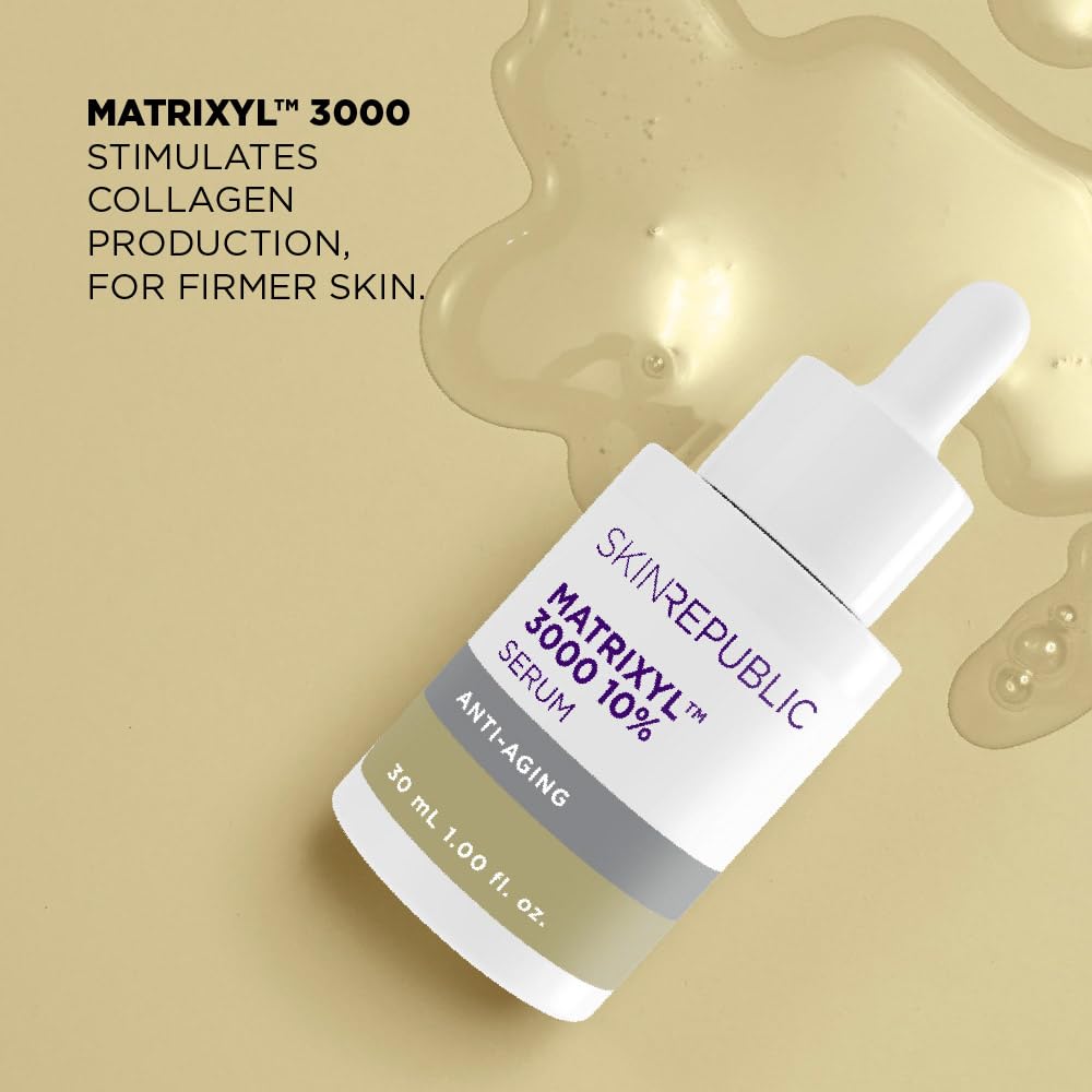Skin Republic Matrixyl 3000 10% Anti-Aging Serum for Deep Wrinkles & Elasticity 3