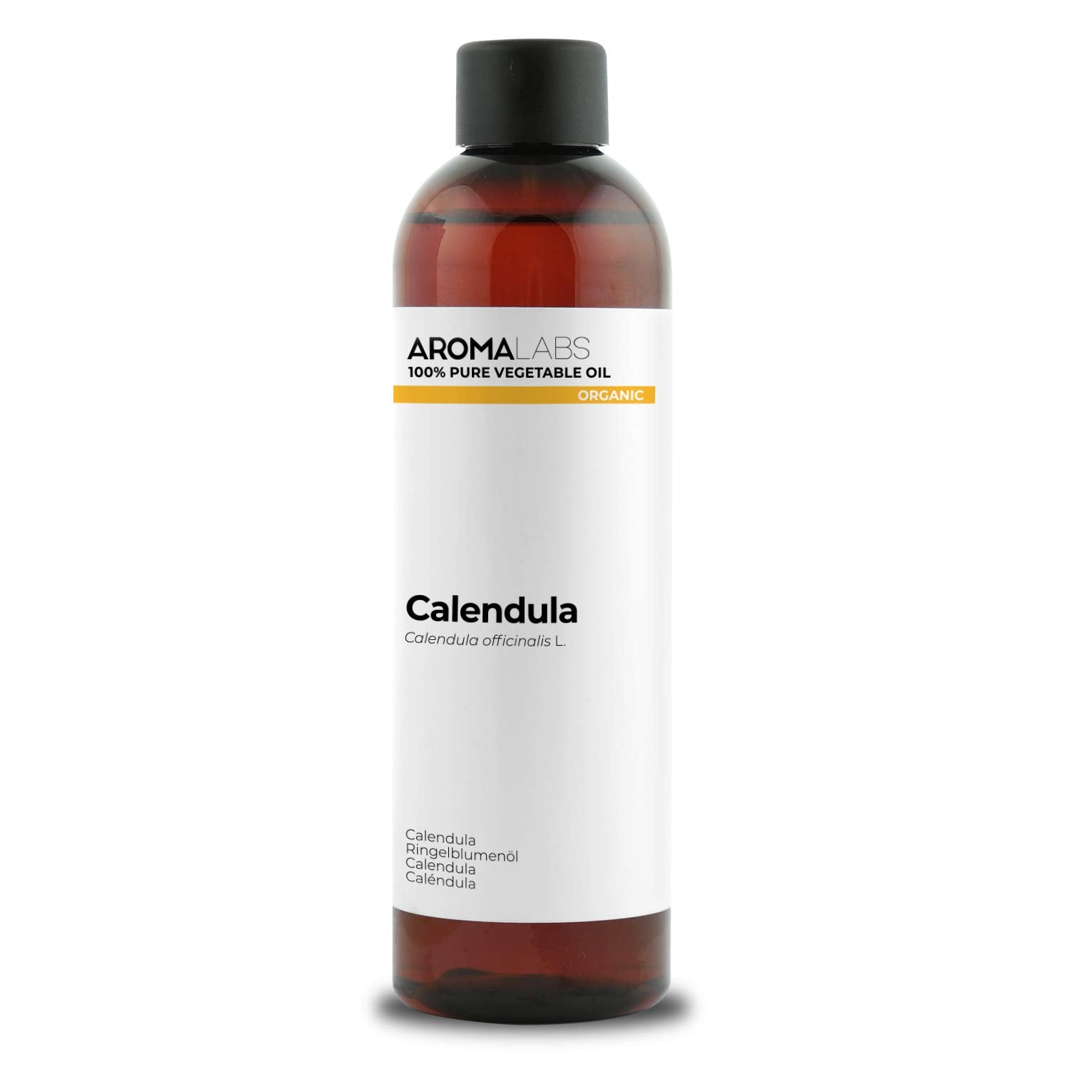 Aroma Labs ORGANIC Calendula Infused Oil - 250mL - 100% Pure Vegetable Oil