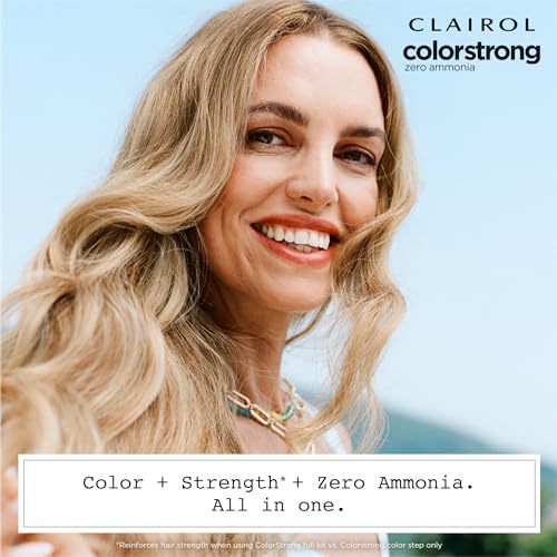 Clairol Colour Strong Permanent Hair Dye - 8.0 Medium Blonde with Zero Ammonia 3