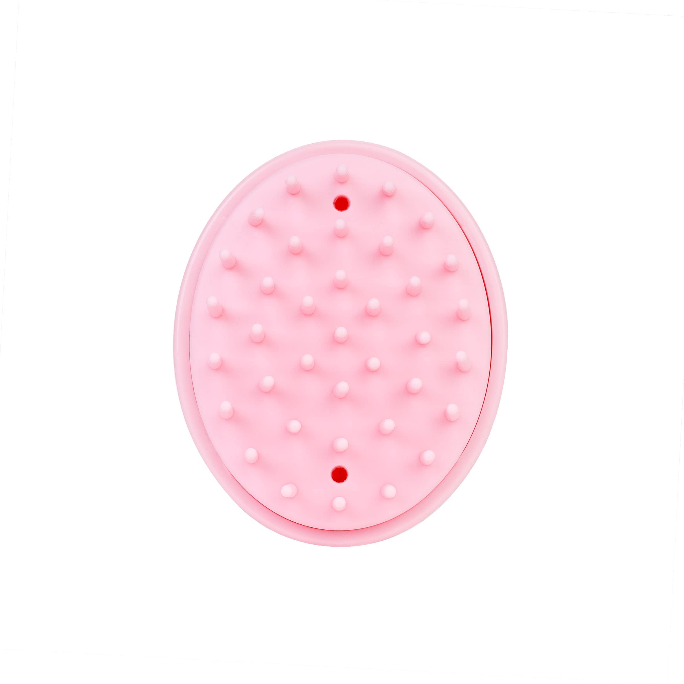 Brushworks Scalp Massaging Brush (Pink) – Flexible Bristle Scalp Scrubber for Deep Cleanse 4