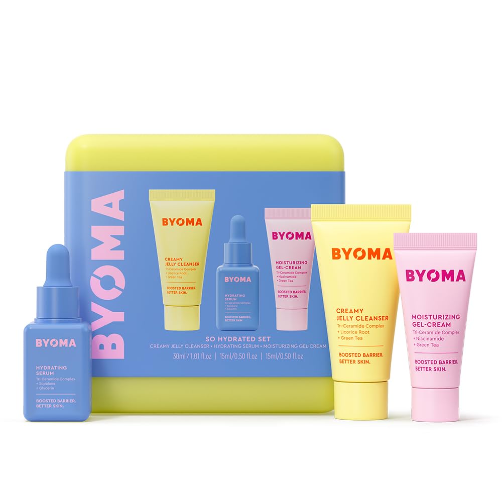 BYOMA So Hydrated Set - Barrier Repair Skincare Kit (30ml, 15ml, 15ml)