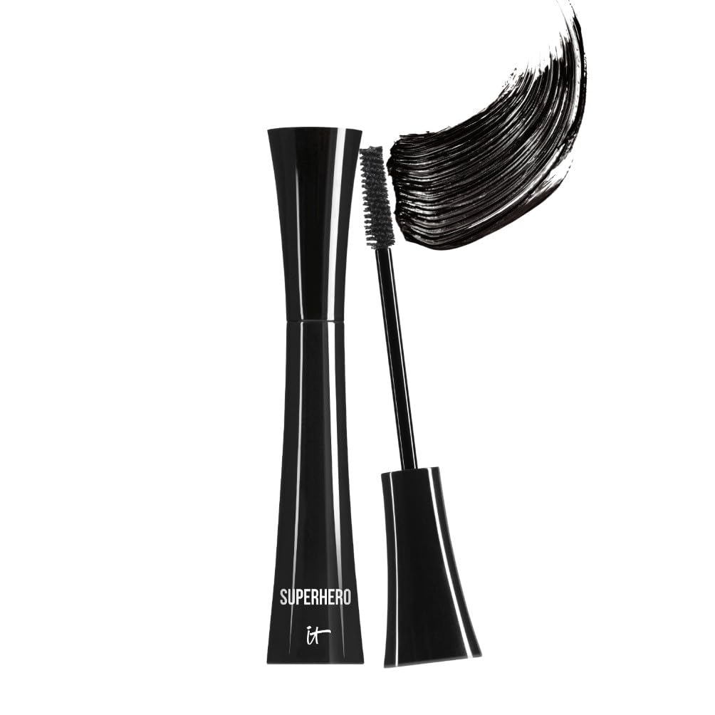 IT Cosmetics Superhero Mascara for Volumizing and Lengthening Lashes with Bio