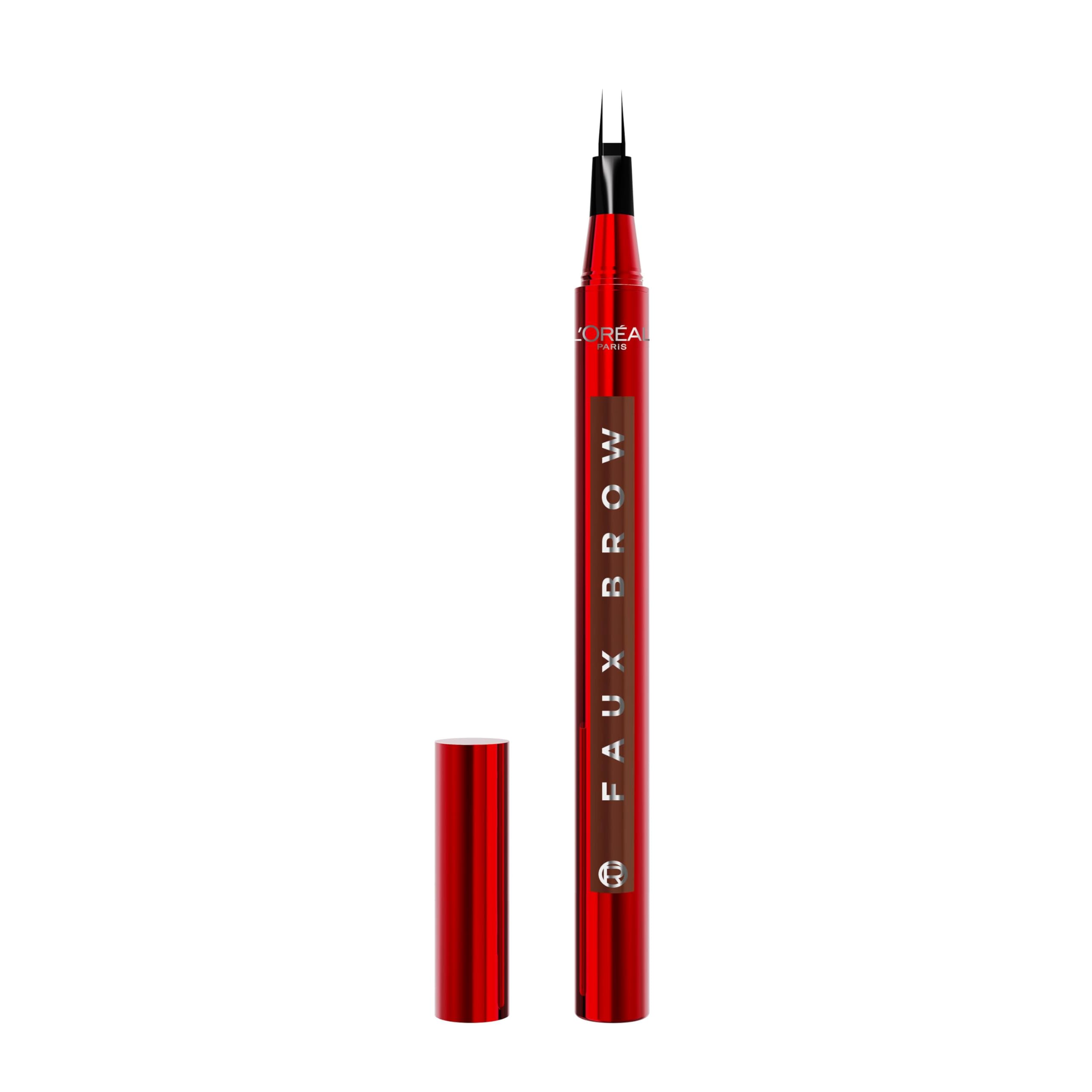 L'Oréal Paris Infallible Faux Brow Tint Pen - Double Brush Tip for Hair-Like Strokes