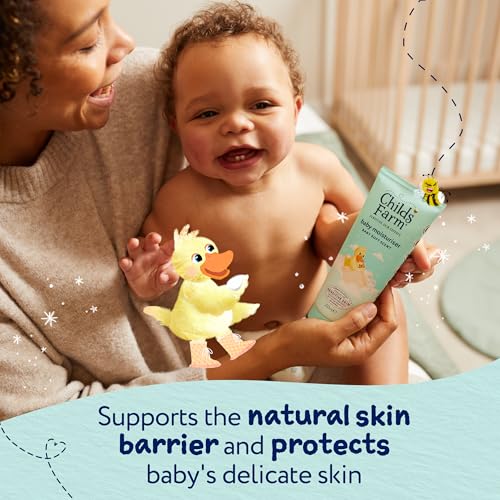 Childs Farm Baby Feuchtigkeitscreme, Babyweicher Duft | Feuchtigkeitsspendend &amp; Hydratisierend | 3