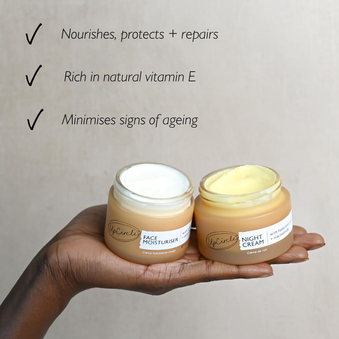 UpCircle Nachtcreme mit Hyaluronsäure + Niacinamid 55ml - Nährend 3