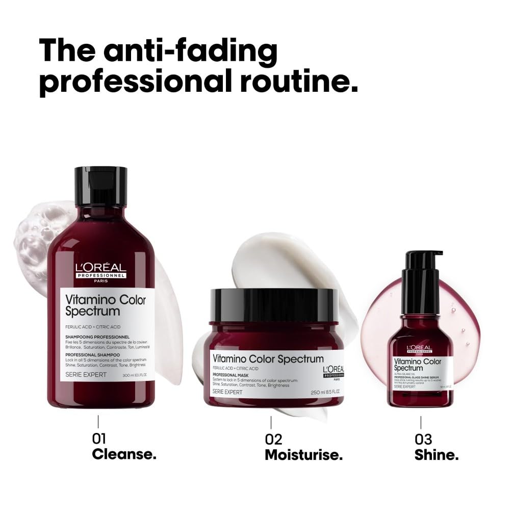 L'Oréal Professionnel Glass Shine Serum, konzentrierter Serumspiegel, schützend 6