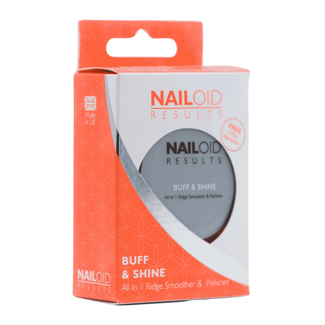Nailoid Buff & Shine Nail Care Kit 15g for Ridge Smoothing and Natural Shine 9