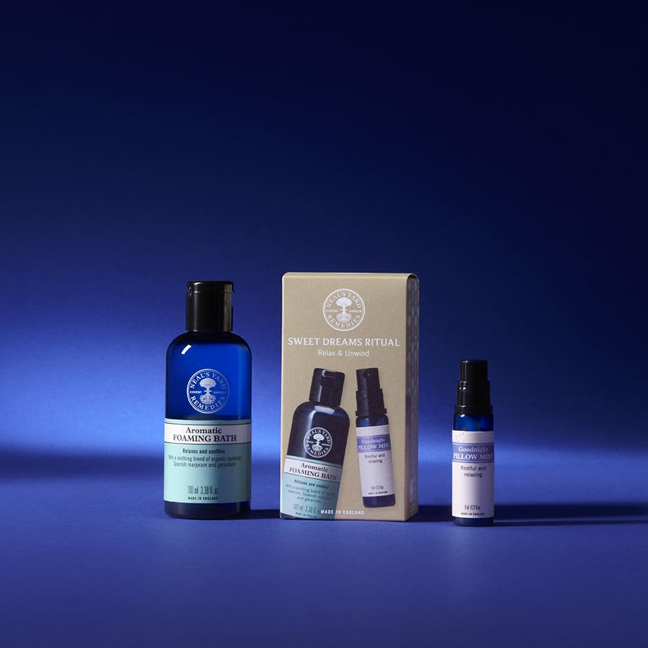 Neal's Yard Remedies Sweet Dreams Ritual Gift Set: Pillow Mist & Foaming Bath 3