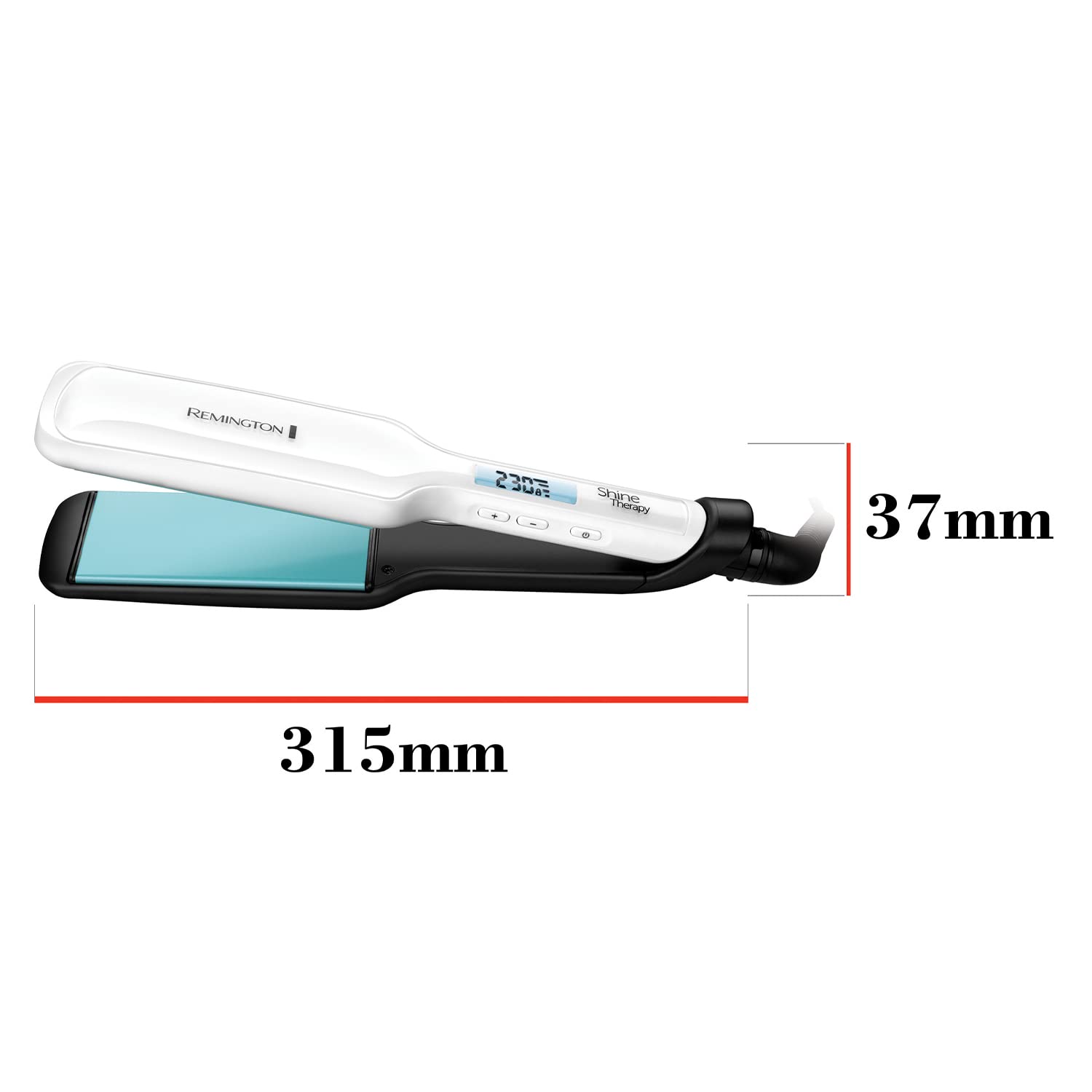 Remington Shine Therapy Wide Plate Hair Straightener S8550 with Argan Oil 4